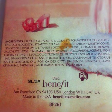 Bathina body balm de Benefit !Y a lucir piernas¡ Bathina body balm de Benefit !Y a lucir piernas¡