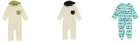Moda de algodón orgánico para bebés pijamas moda organica bebes