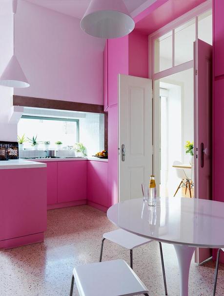 Top 20: Cocinas en Color Rosa - Paperblog