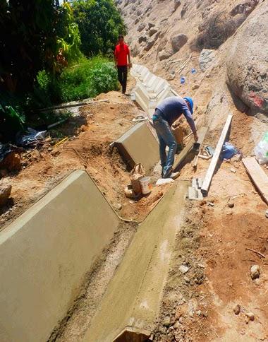 En Huaura: GORE LIMA INVIERTE MAS DE DOS MILLONES DE SOLES EN LA CONSTRUCCIÓN DEL CANAL “EL AHORCADO”…