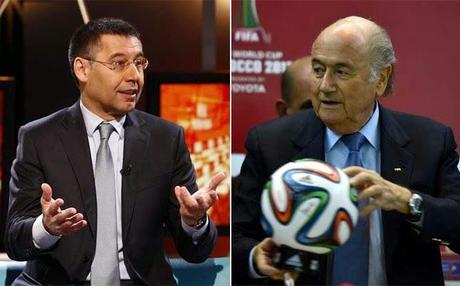 Bartomeu y Blatter se reunirán el 6 de mayo