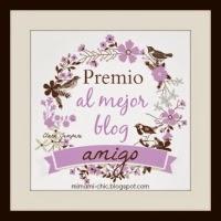Premio blog amigo Premio blog amigo