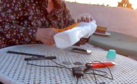 Aprendiendo a reciclar: Colgador para móviles Aprendiendo a reciclar: Colgador para móviles