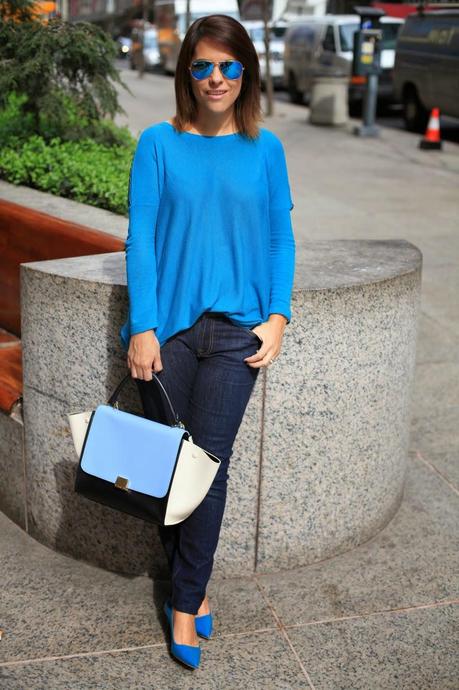 Guess Denim Day Look Guess, Denim Day,looks, Peace over Violence, New York, Fashion Blogger, Casual look, Prada, Marc Jacobs