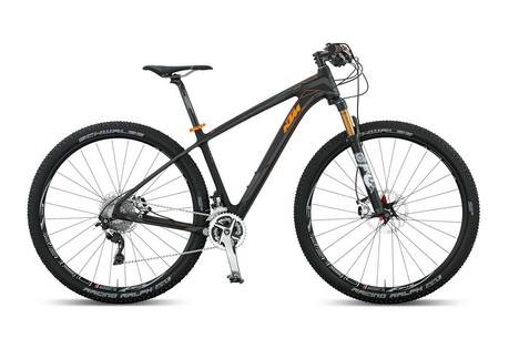 Catálogo de bicicletas de montaña 2014 de KTM El modelo Myroon, la bicicleta rígida de más alta gama de KMT, también disponible con uso de ruedas de 29