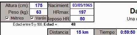 Calcular ritmos de entrenamiento con las tablas de Jack Daniels