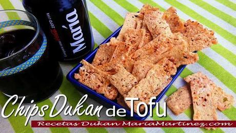 Recetas con Tofu: Chips crujientes salados o dulces (aptos dieta Dukan desde fase Ataque)