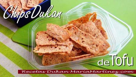 Recetas con Tofu: Chips crujientes salados o dulces (aptos dieta Dukan desde fase Ataque)