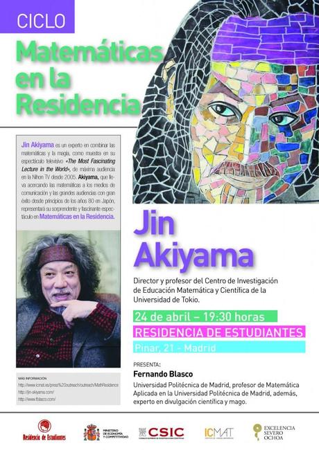 Jin Akiyama trae a Madrid el gran show de las matemáticas