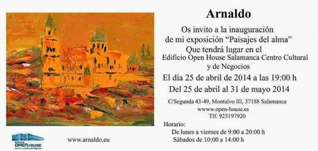 Exposición Paisajes del alma, de Arnaldo, en OpenHouse Salamanca