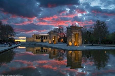 Templo de Debod, foto de Callejeando Madrid