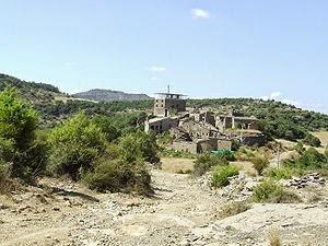 Pueblos abandonados: El Meüll-Castell de Mur-Lleida
