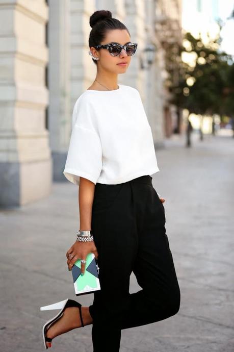 BLACK AND WHITE FOR SPRING BLACK AND WHITE FOR SPRING