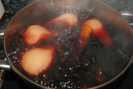 Peras al Vino Tinto Peras al Vino Tinto