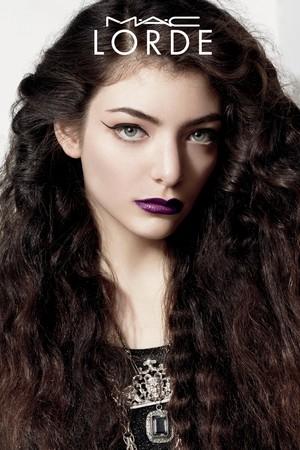 Lorde + MAC = Pure Heroine