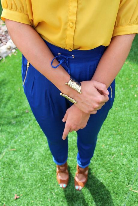 Mustard Blouse