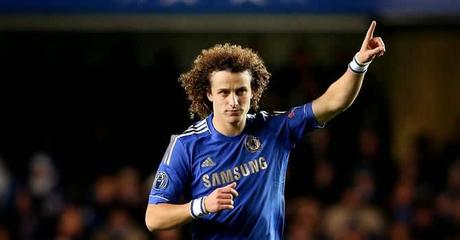 David Luiz con el Chelsea