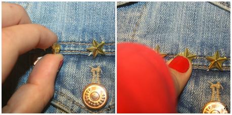 DIY: CHAQUETA CON TACHUELA DIY: CHAQUETA CON TACHUELA