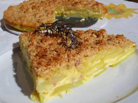 Crumble de tortilla de patata