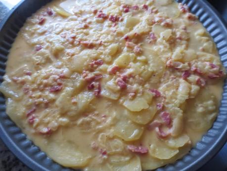 Crumble de tortilla de patata