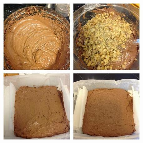 NEAPOLITAN PARFAIT: BROWNIE DE NUECES, MOUSSE DE FRESAS Y MARSHMALLOWS Y NATA -TERCER RETO QUE RICO MAMI! NEAPOLITAN PARFAIT: BROWNIE DE NUECES, MOUSSE DE FRESAS Y MARSHMALLOWS Y NATA -TERCER RETO QUE RICO MAMI!