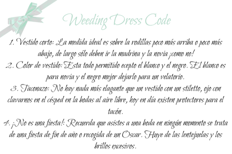 protocolo protocolo para invitadas de boda