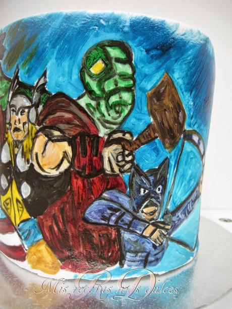 TARTA MARVEL, THE AVENGERS