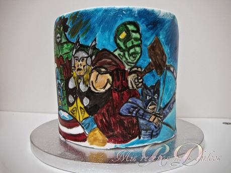 TARTA MARVEL, THE AVENGERS