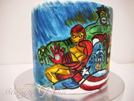 TARTA MARVEL, THE AVENGERS