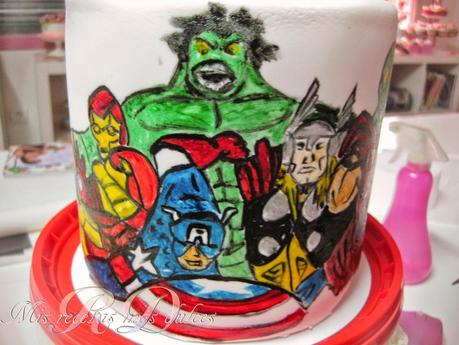 TARTA MARVEL, THE AVENGERS