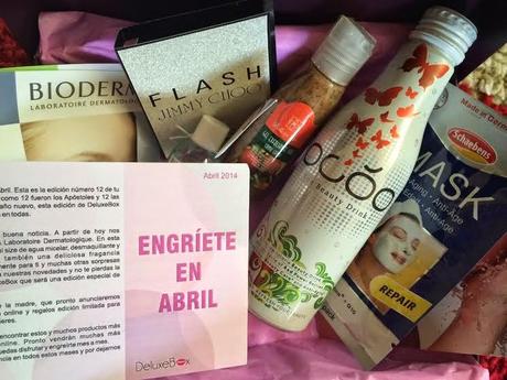 Deluxe Box especial para mamá deluxe box, belleza, cajita de abril, jimmy choo, mascarilla facial, bioderma