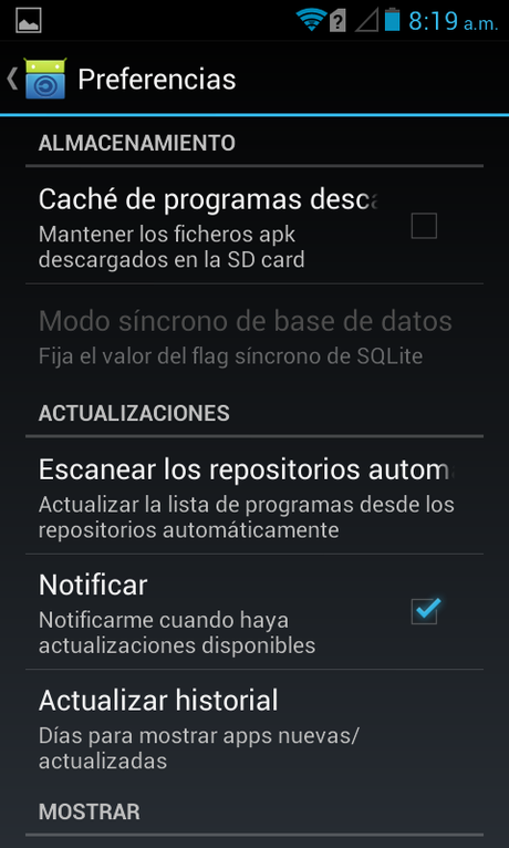 Como instalar F-Droid, el remplazante de Google Play, en Android. screen-fdroid-7