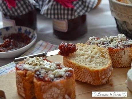 Mermelada de berenjena con pera Mermelada de berenjena con pera