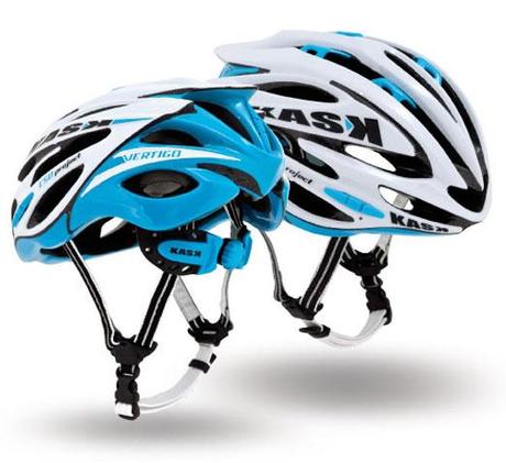Línea de cascos de carretera de Kask 2014 El Vertigo, antiguo tope gama, cuenta con actualizaciones para el 2014.