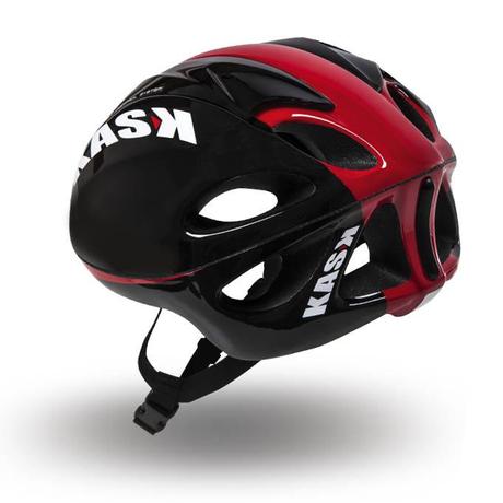 Línea de cascos de carretera de Kask 2014 Mientras que el exterior, del modelo Infinity, cuenta con un diseño más tradicional.
