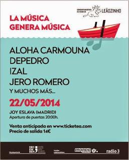 Izal, Jero Romero, Depedro y Aloha Carmona: concierto benéfico en Madrid para ayudar a las favelas