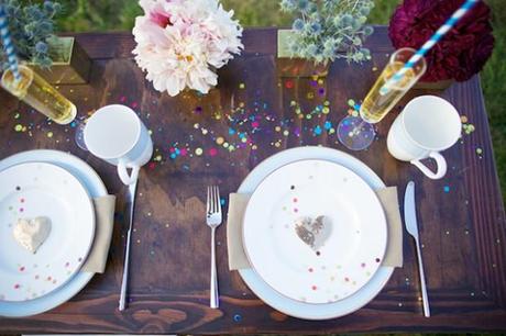 Confetti para bodas y mesas de boda con confetti confetimesa