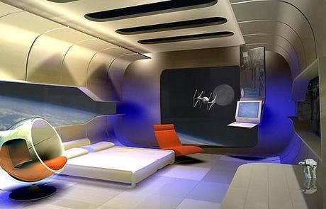 Bellos dormitorios futuristas