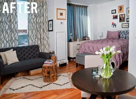 Antes y depués: UN DORMITORIO EN NUEVA YORK