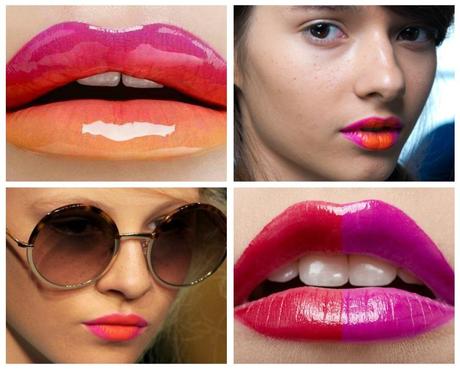 Trend alert: Bicolor lips