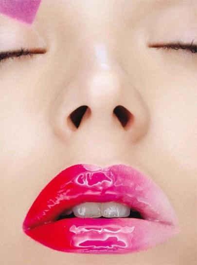 Trend alert: Bicolor lips