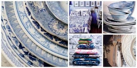 Toile de Jouy y el efecto porcelana… azul