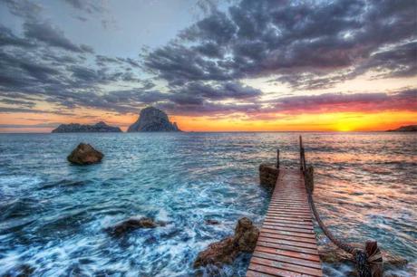 Mar infinito, en Ibiza