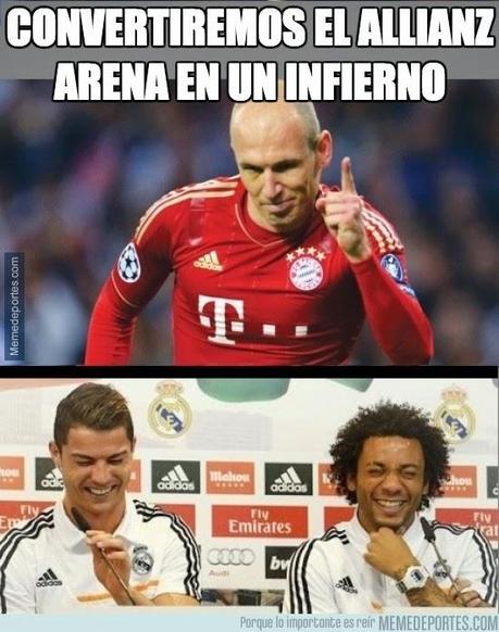 Los mejores memes del Bayern-Real Madrid Los mejores memes del Bayern-Real Madrid