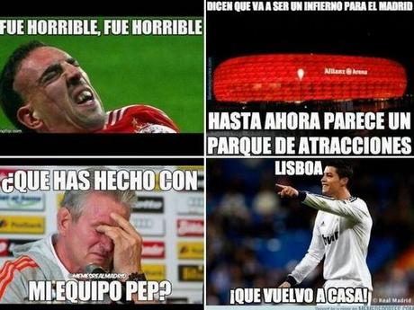 Los mejores memes del Bayern-Real Madrid Los mejores memes del Bayern-Real Madrid