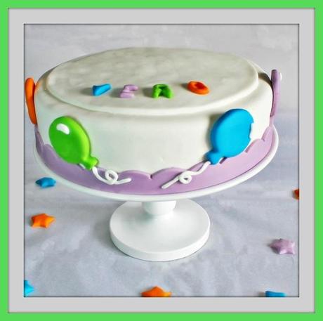 Fiesta Globo TARTA PARA FIESTA GLOBO