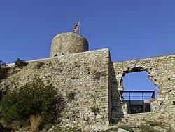 Ruinas del palacio de los Vizcondes de Cabrera-Blanes-Girona
