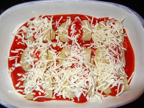 PACCHERI RELLENOS DE CREMA DE MEJILLONES