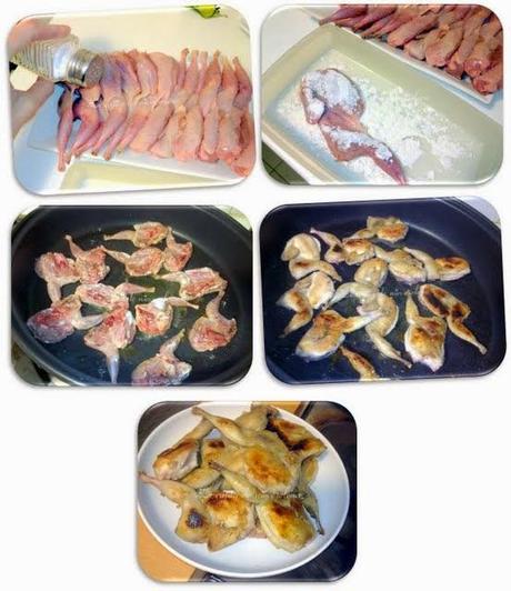 Pochas con codornices Pochas con codornices