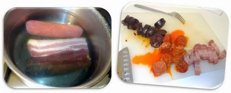 Pochas con codornices Pochas con codornices